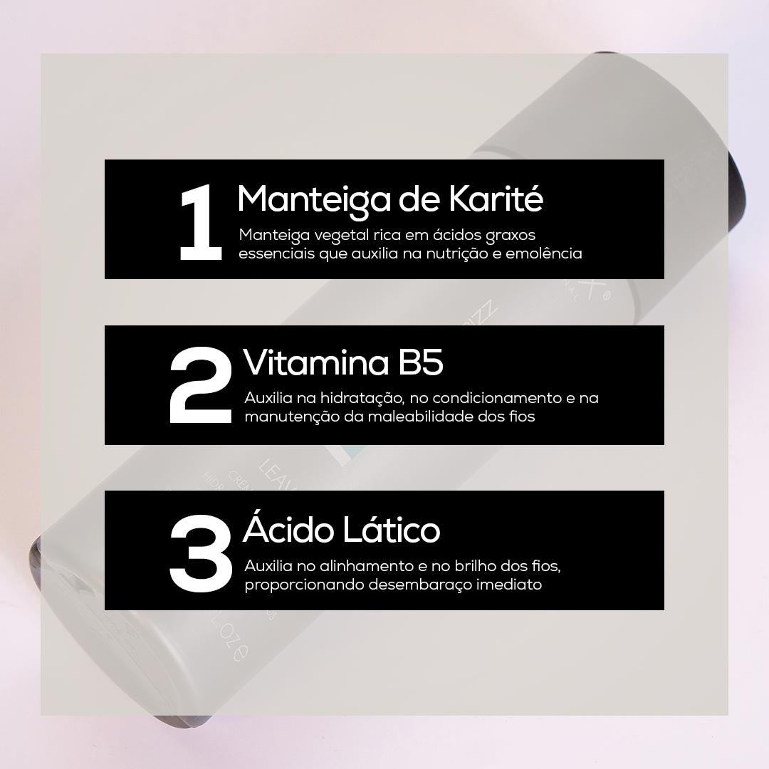 Leave-in Modelador Hidratante Control Frizz 200ml- WEUX