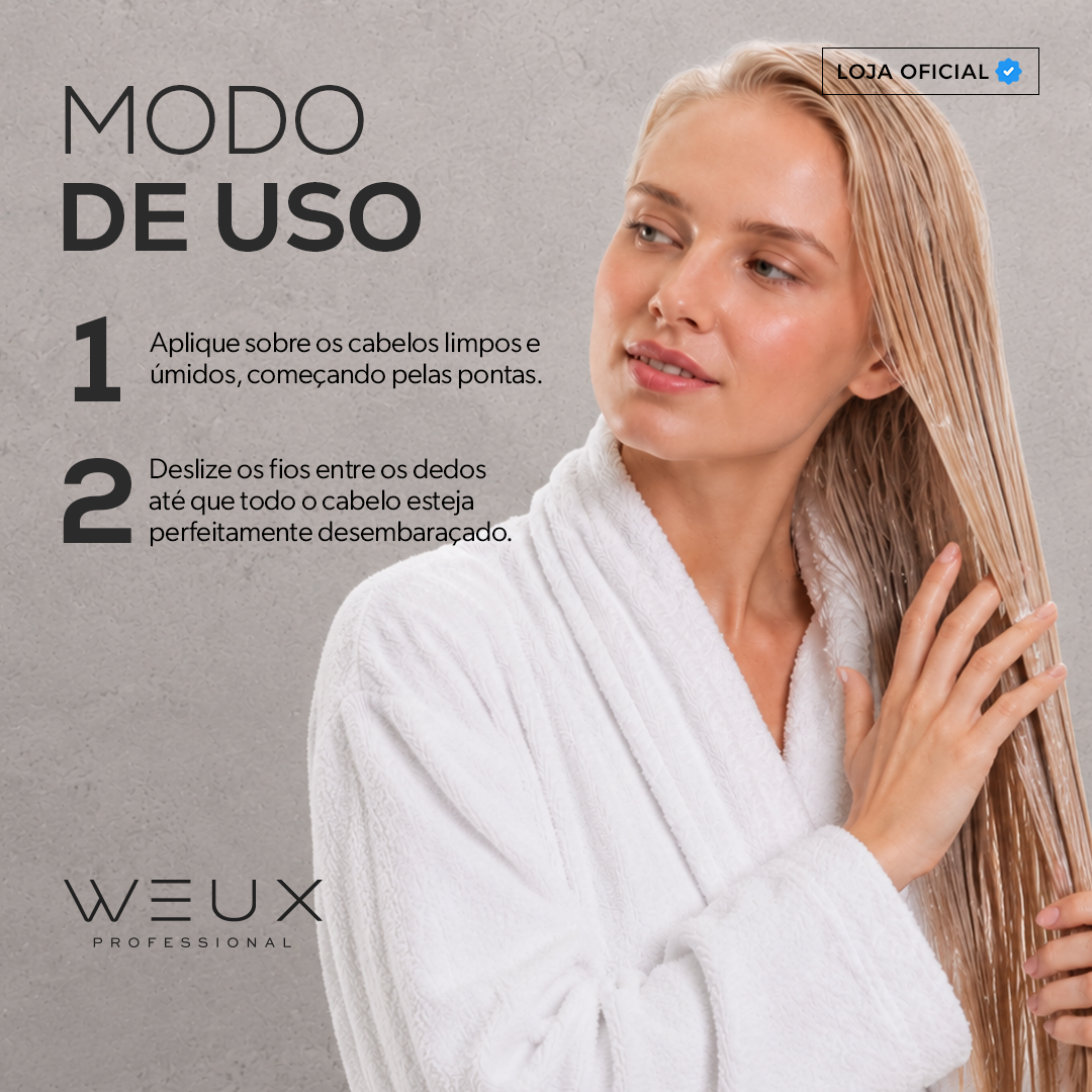 Leave-in Modelador Hidratante Control Frizz 200ml- WEUX