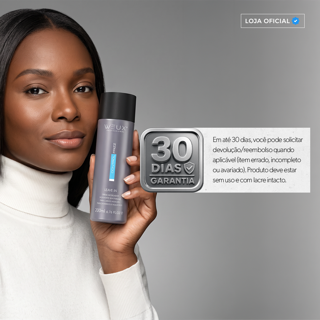 Leave-in Modelador Hidratante Control Frizz 200ml- WEUX