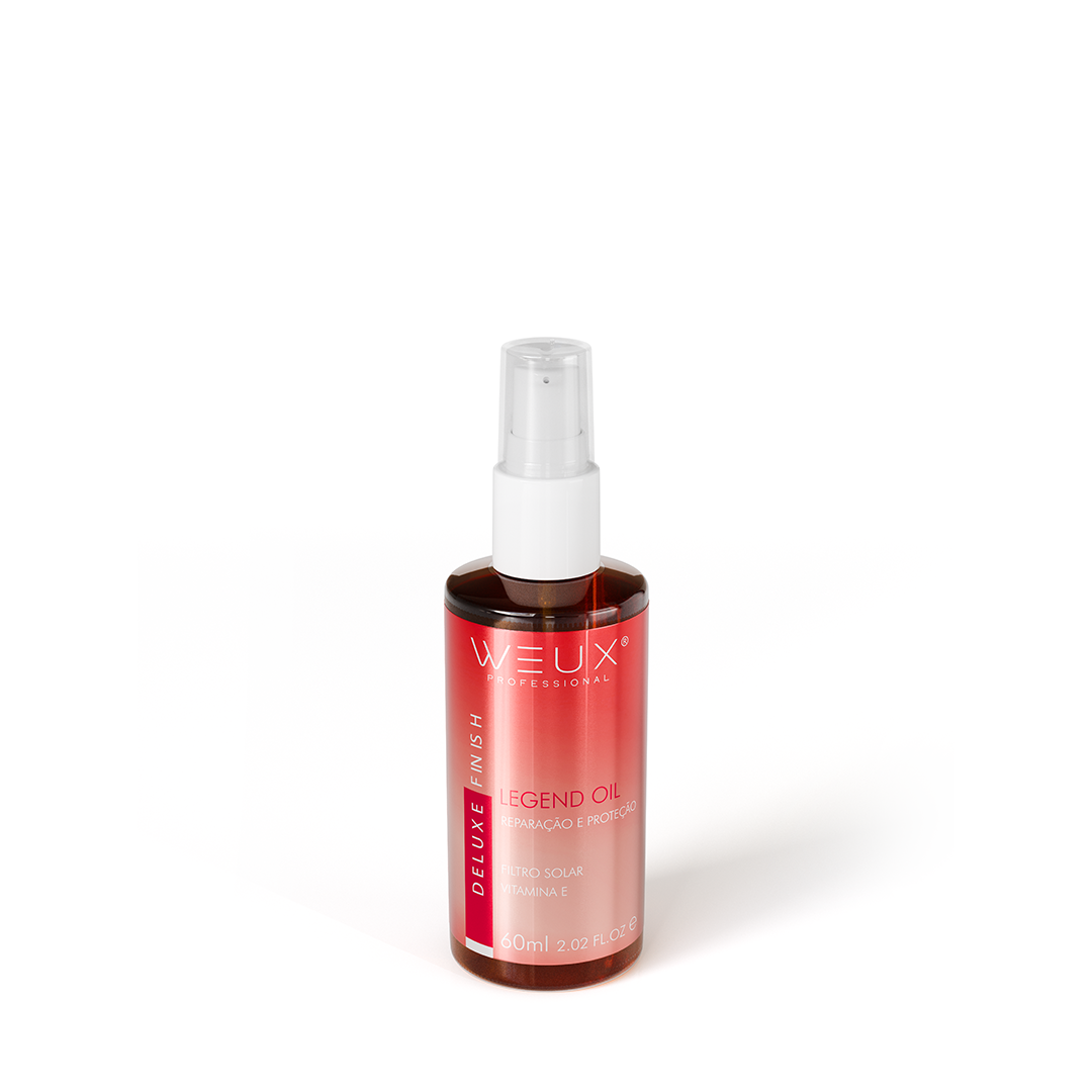 Óleo Reparador Proteção Solar e Vitaminas Legend Oil 60ml - WEUX