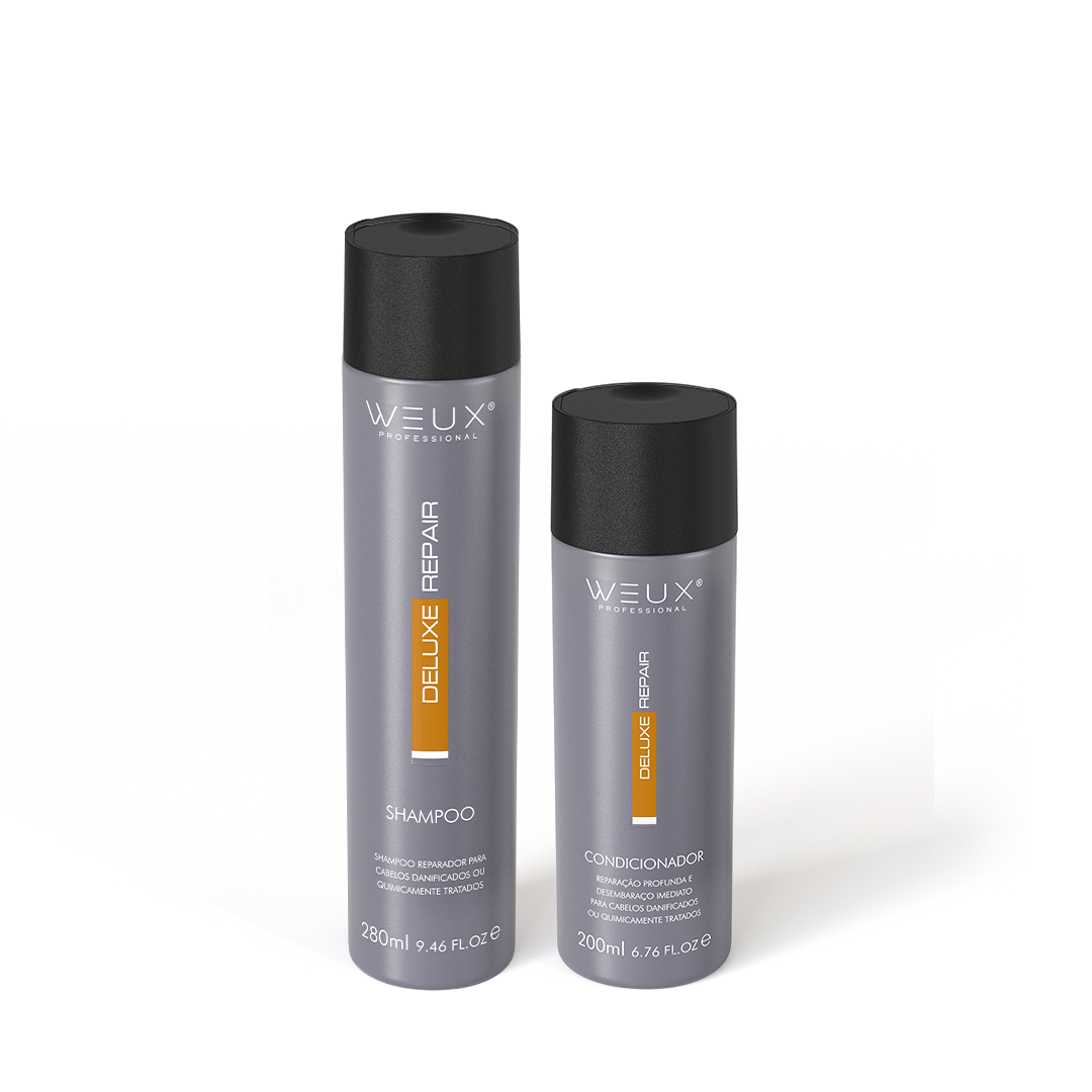 Kit Shampoo e Condicionador Deluxe Repair Duo - WEUX