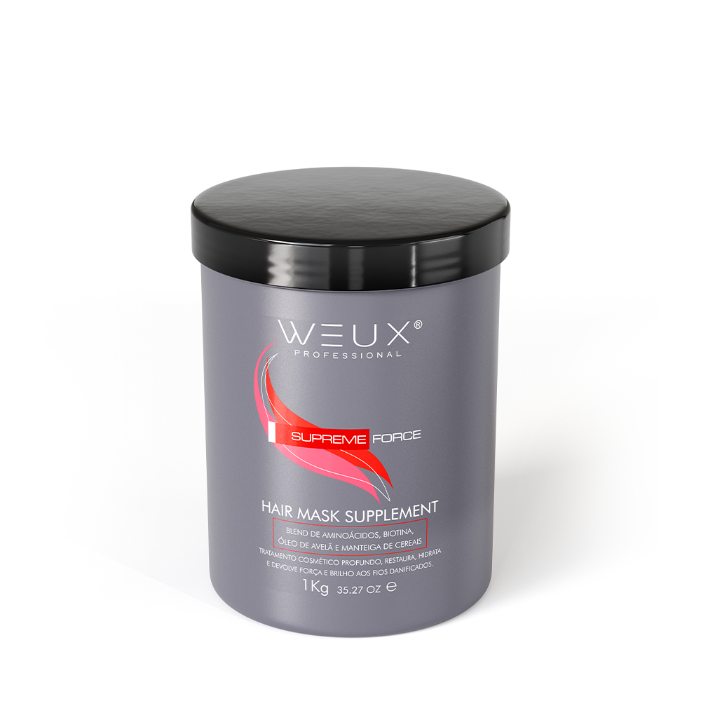 Máscara Capilar Força e Resistência Supreme Force 1kg - WEUX