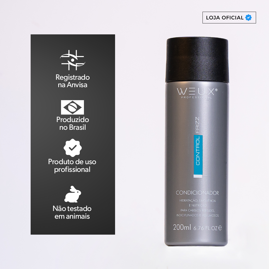 Condicionador Equilibrio e Hidratação Control Frizz 200ml - WEUX