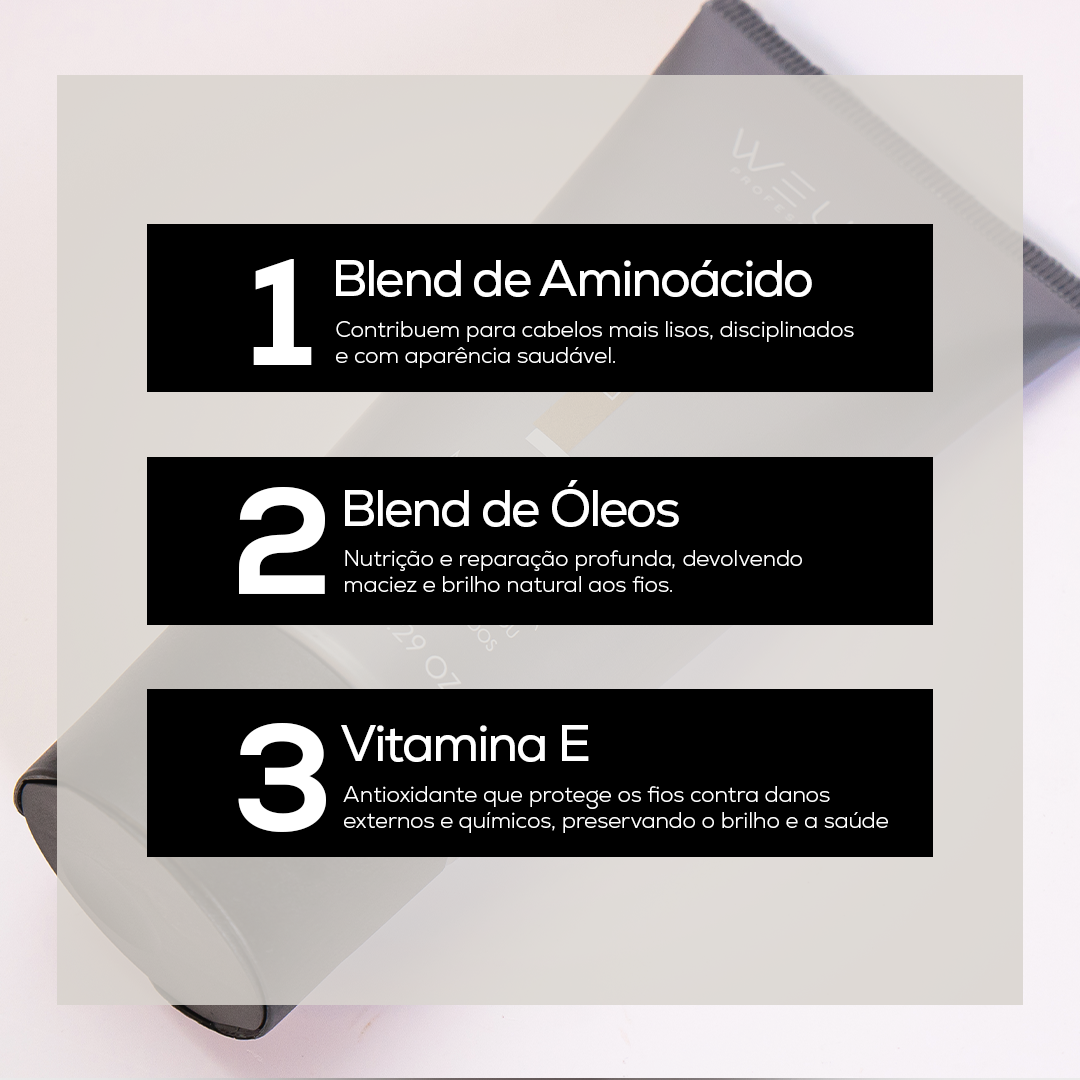 Máscara Capilar Restauração e Brilho Deluxe Repair 150g - WEUX