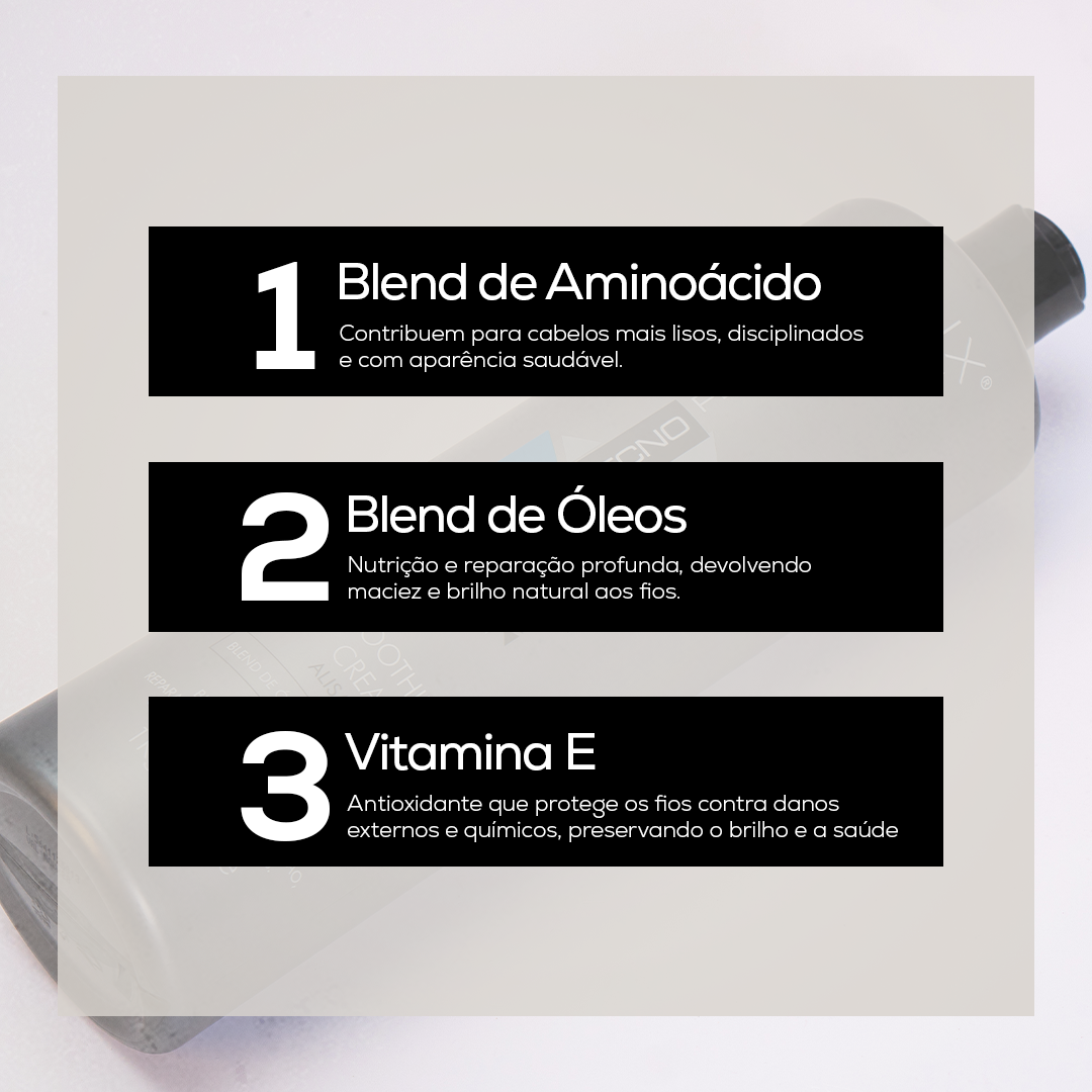 Escova Progressiva Tecnoplastia Smoothing Cream 1kg - WEUX
