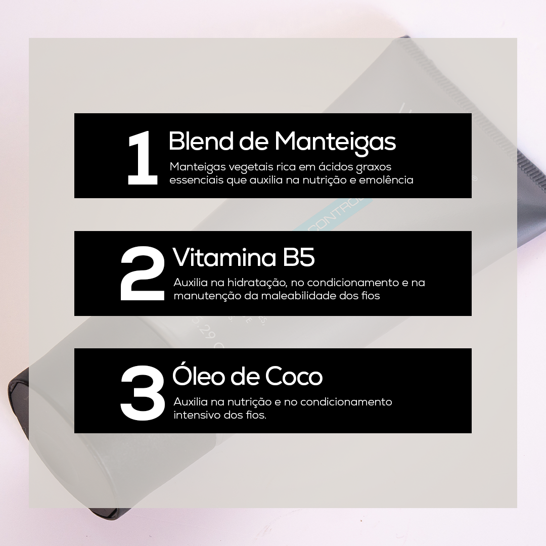 Máscara Capilar Revitalizadora Control Frizz 150g - WEUX
