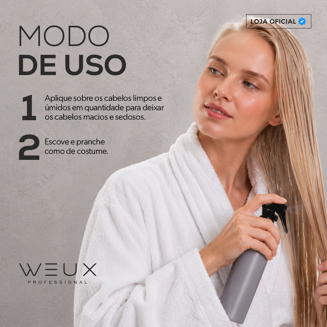Spray Finalizador Proteção Solar Brushing Deluxe Repair 200ml- WEUX