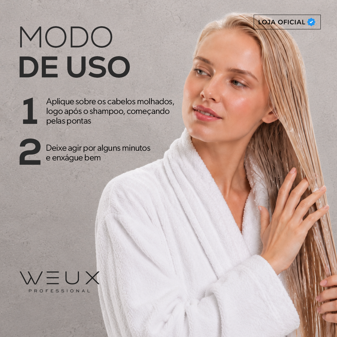 Máscara Capilar Revitalizadora Control Frizz 150g - WEUX