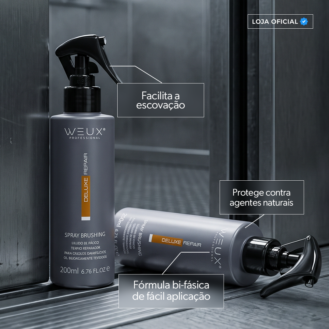 Spray Finalizador Proteção Solar Brushing Deluxe Repair 200ml- WEUX