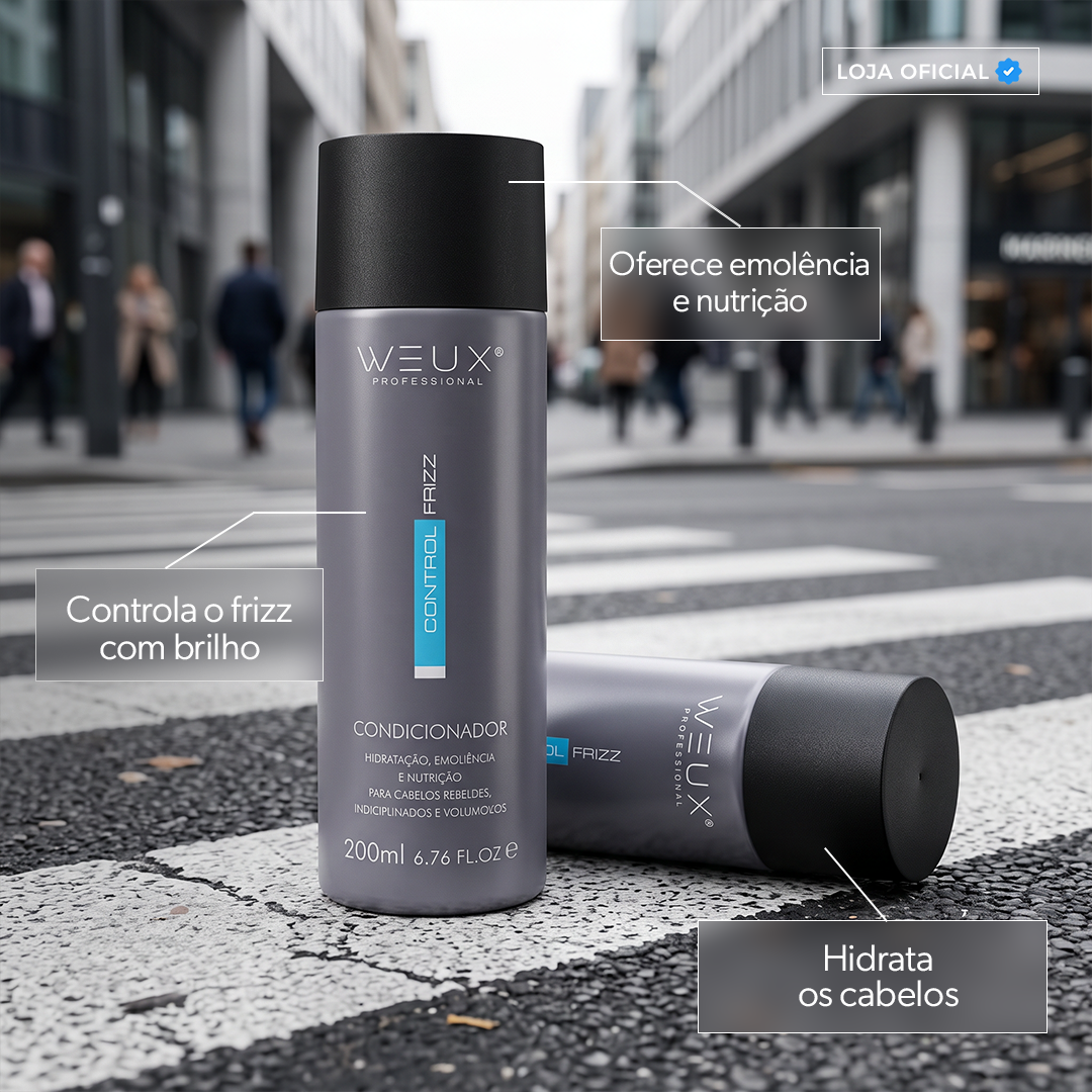 Condicionador Equilibrio e Hidratação Control Frizz 200ml - WEUX