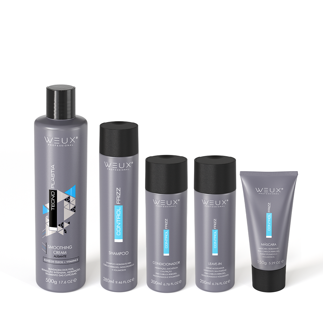 Kit Capilar Liso Control Frizz (5 itens) - WEUX