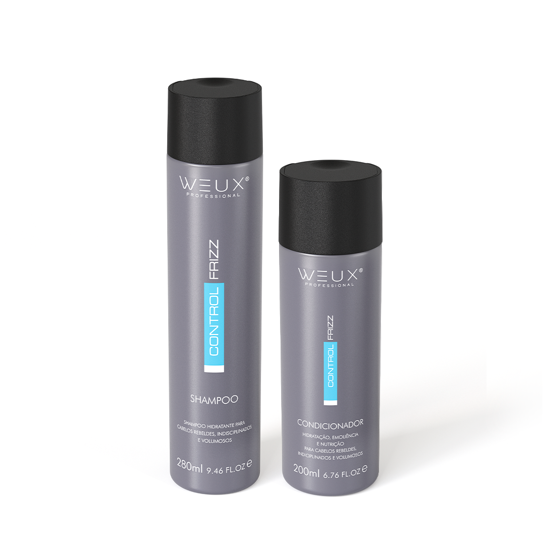 Kit Capilar Hidratação Control Frizz Shampoo e Condicionador - WEUX