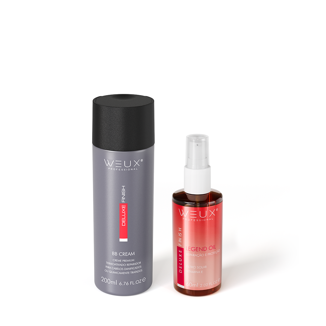 Kit Finalizador com Proteção Solar Deluxe Finish - WEUX