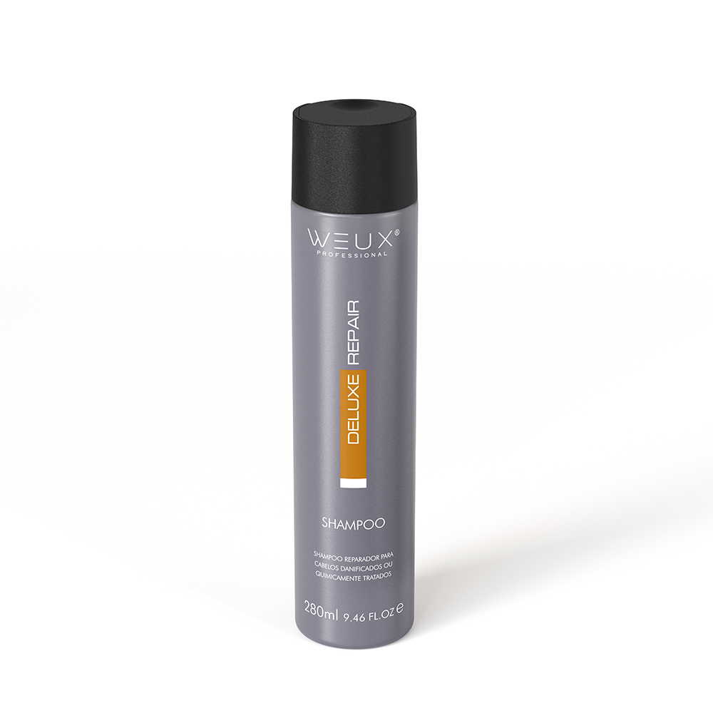 Shampoo Reparador Para Fios Danificados Deluxe Repair 280ml - WEUX