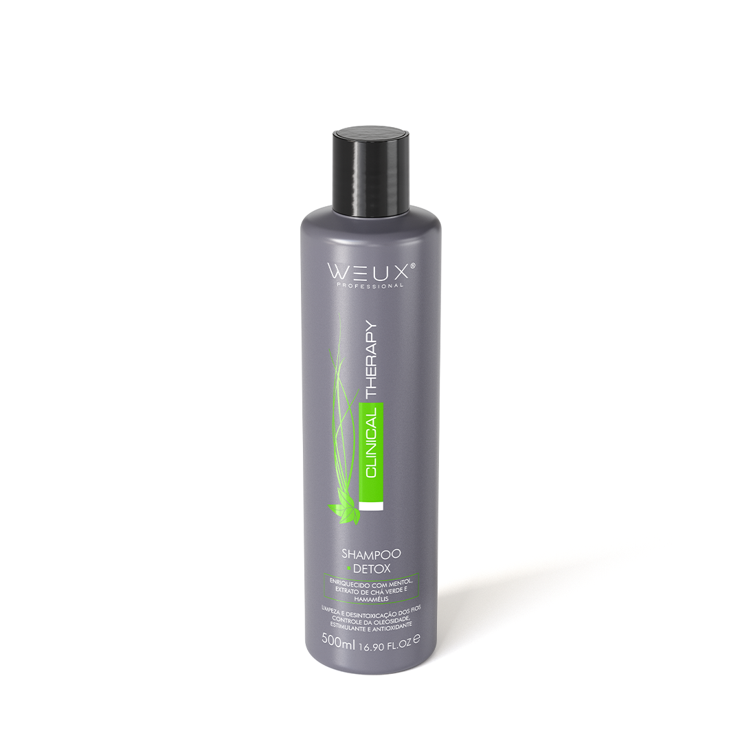Shampoo Detox Limpeza Profunda Clinical Therapy 500ml - WEUX